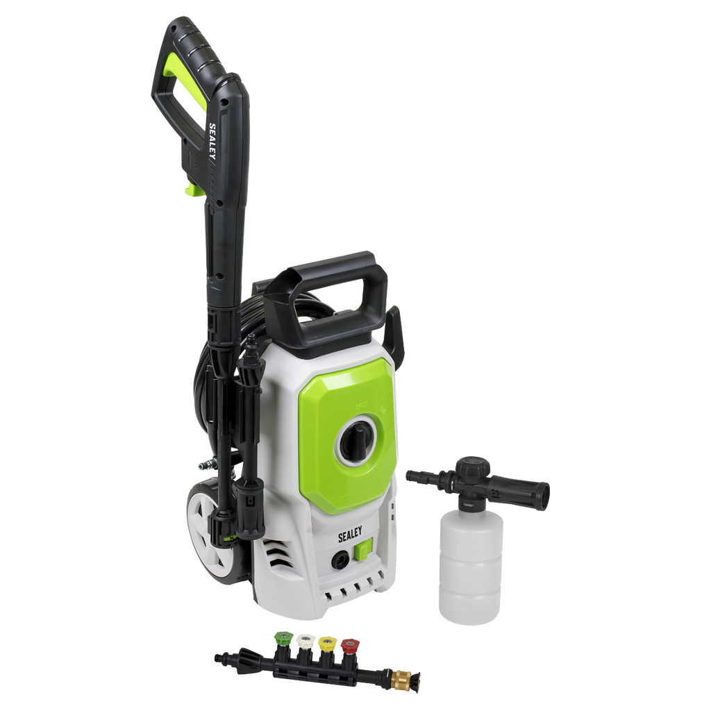 Pressure Washer with Snow Foam Combo, 100bar, 1200W (PW1610COMBO)