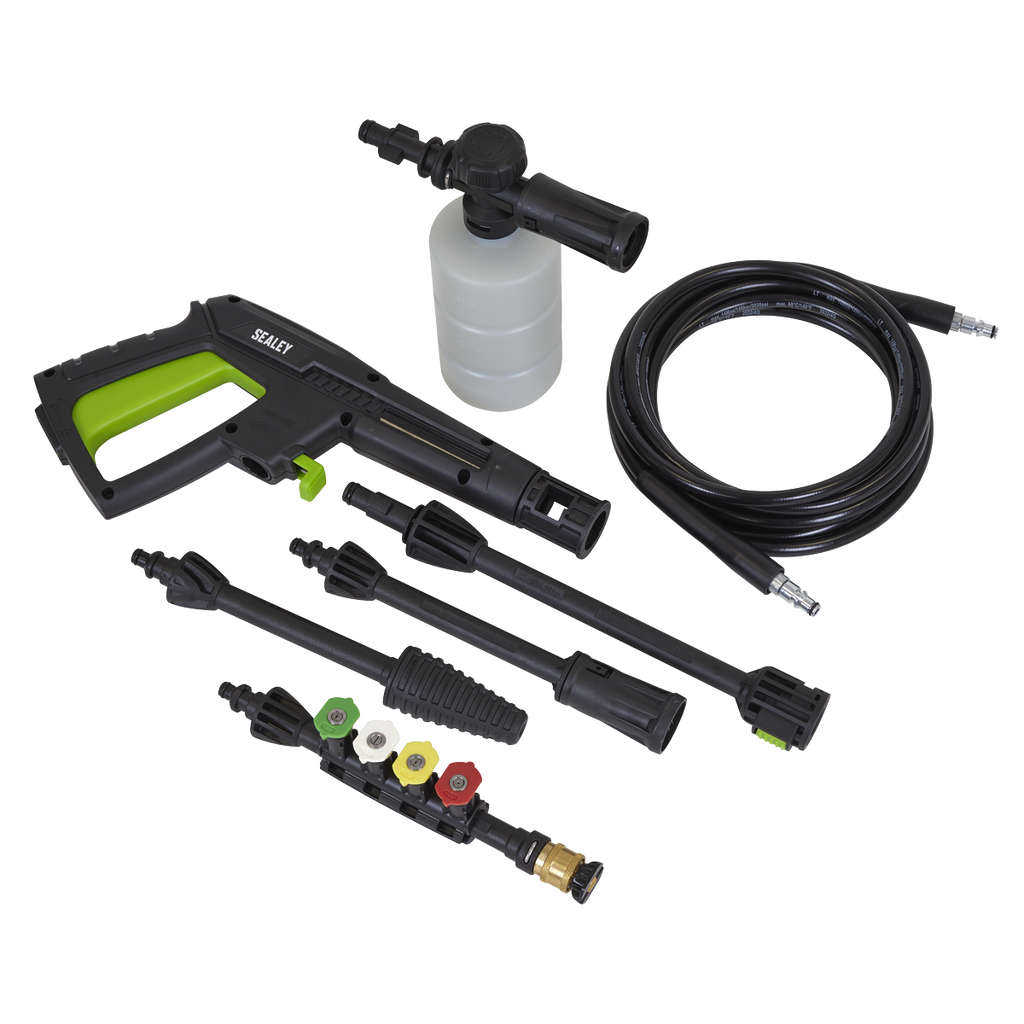 Pressure Washer with Snow Foam Combo, 130bar, 1600W (PW1860COMBO)