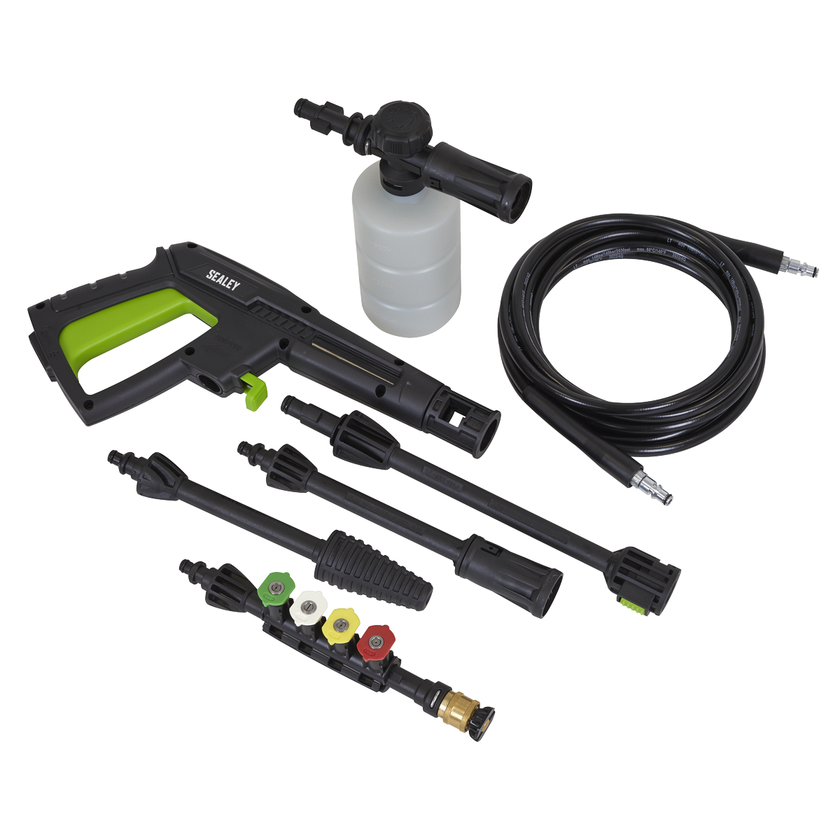 Pressure Washer with Snow Foam Combo, 130bar, 1600W (PW1860COMBO)