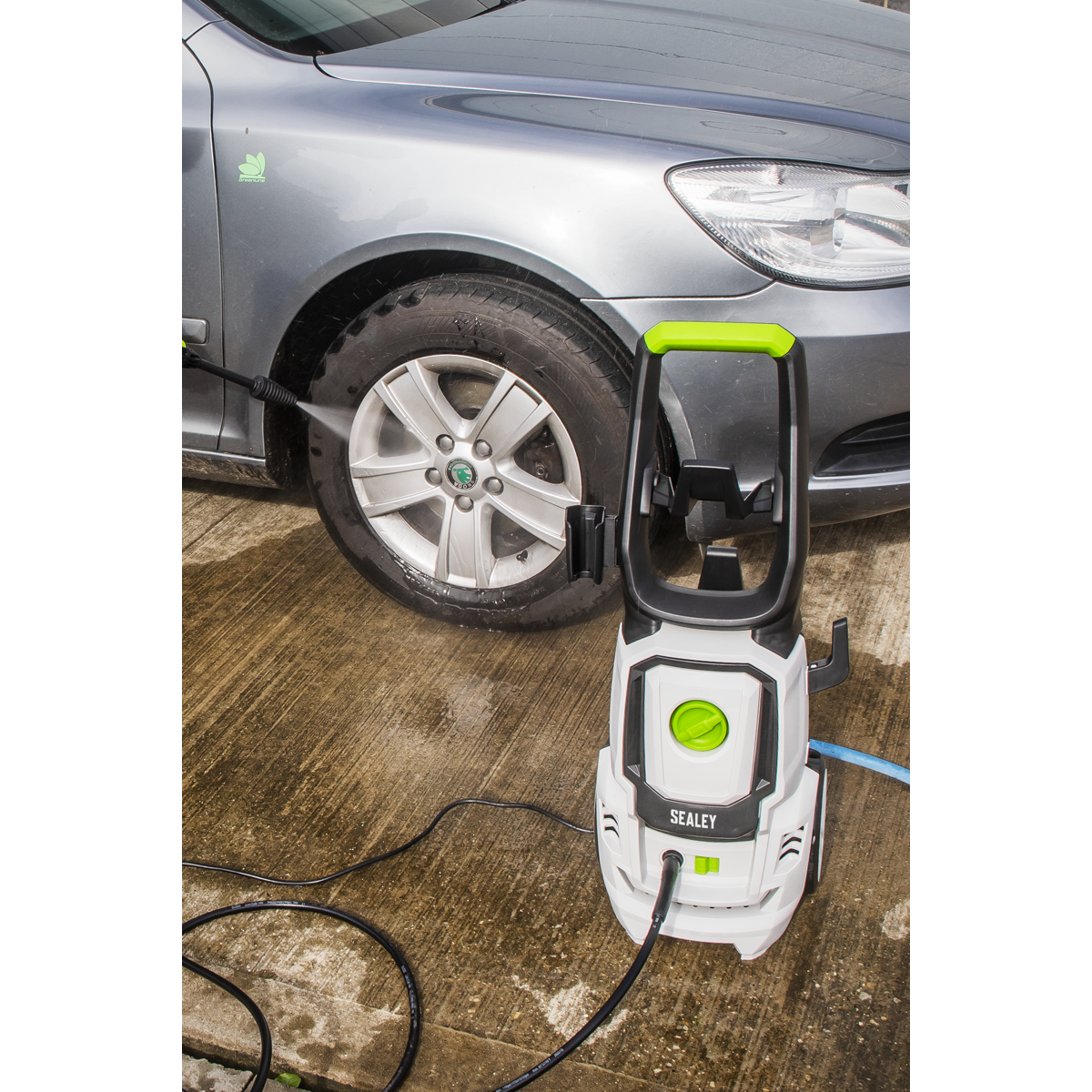 Pressure Washer with Snow Foam Combo, 130bar, 1600W (PW1860COMBO)