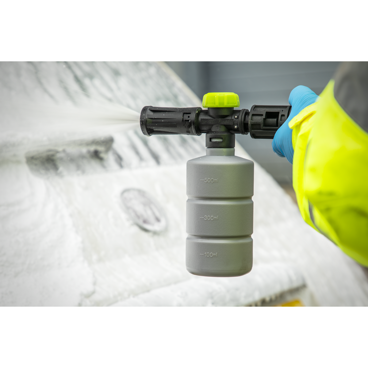 Pressure Washer with Snow Foam Combo, 130bar, 1600W (PW1860COMBO)
