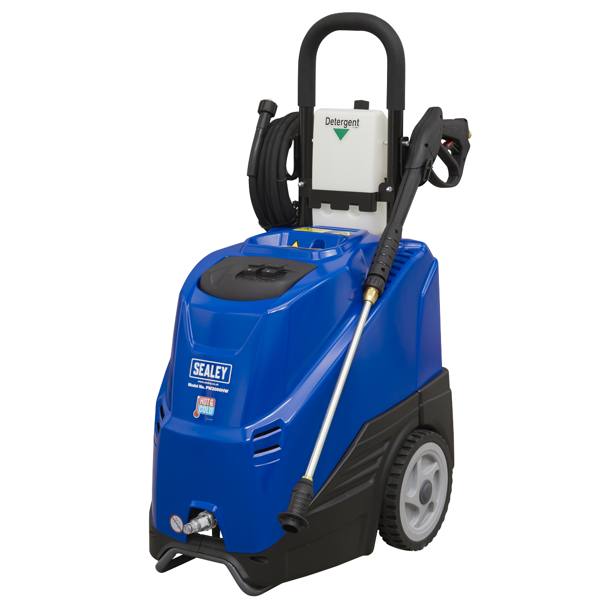 Hot/Cold Water Pressure Washer 135bar 2300W/230V