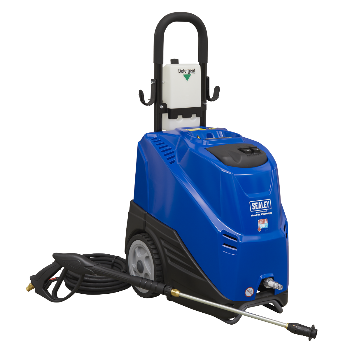 Hot/Cold Water Pressure Washer 135bar 2300W/230V