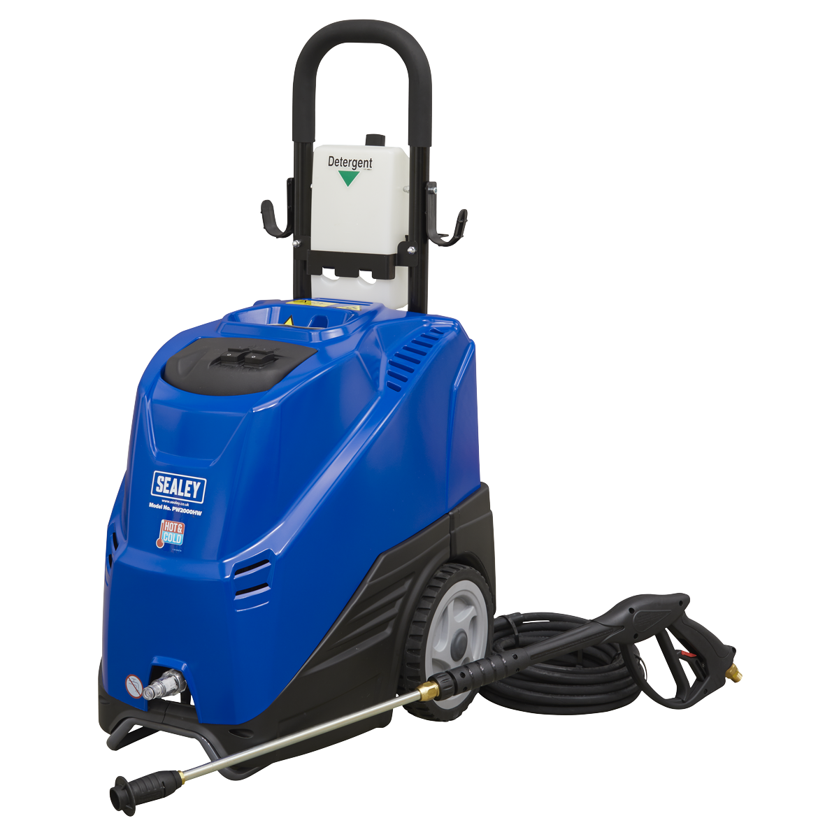 Hot/Cold Water Pressure Washer 135bar 2300W/230V