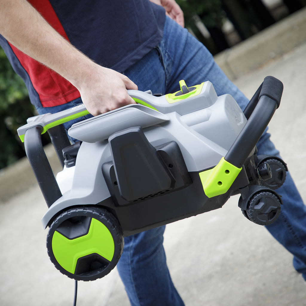 Pull-Along Pressure Washer with TSS, 140bar, 1800W (PW2000PA)