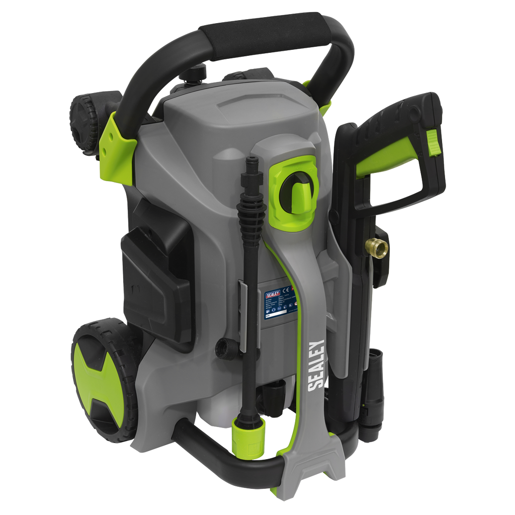 Pull-Along Pressure Washer with TSS, 140bar, 1800W (PW2000PA)