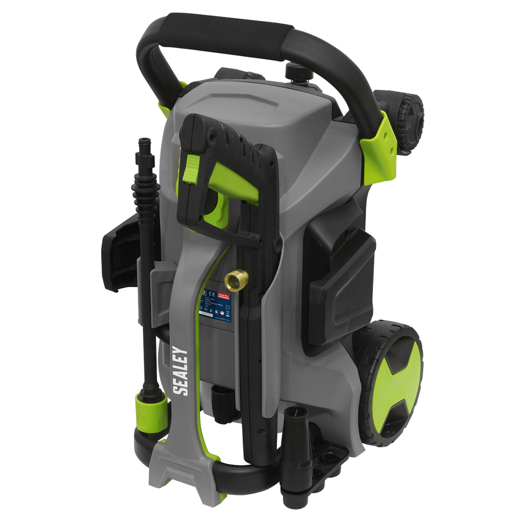 Pull-Along Pressure Washer with TSS, 140bar, 1800W (PW2000PA)