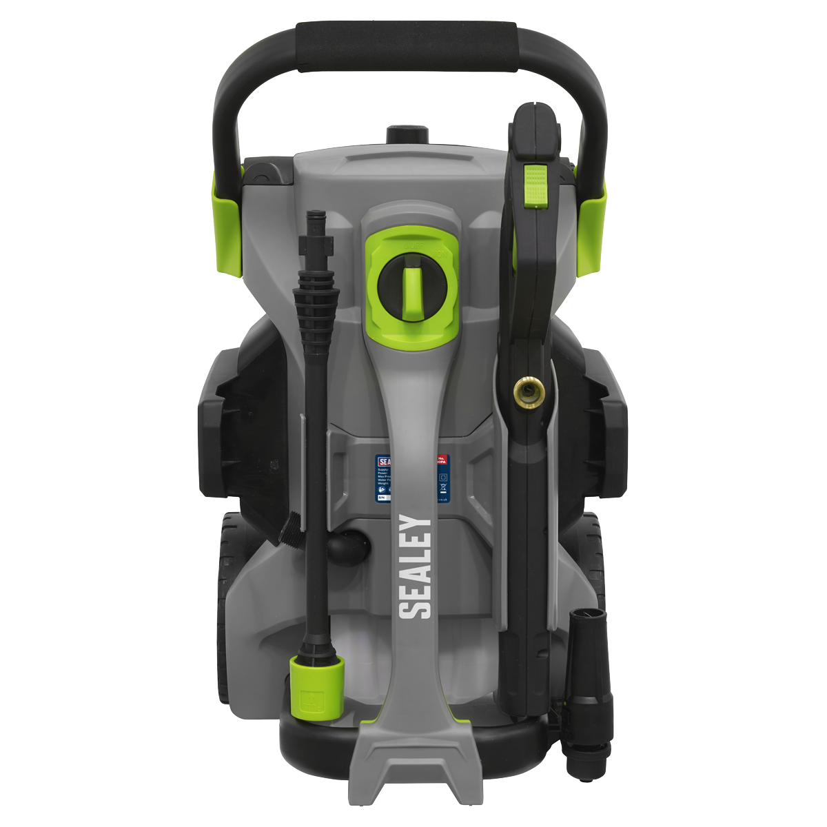 Pull-Along Pressure Washer with TSS, 140bar, 1800W (PW2000PA)