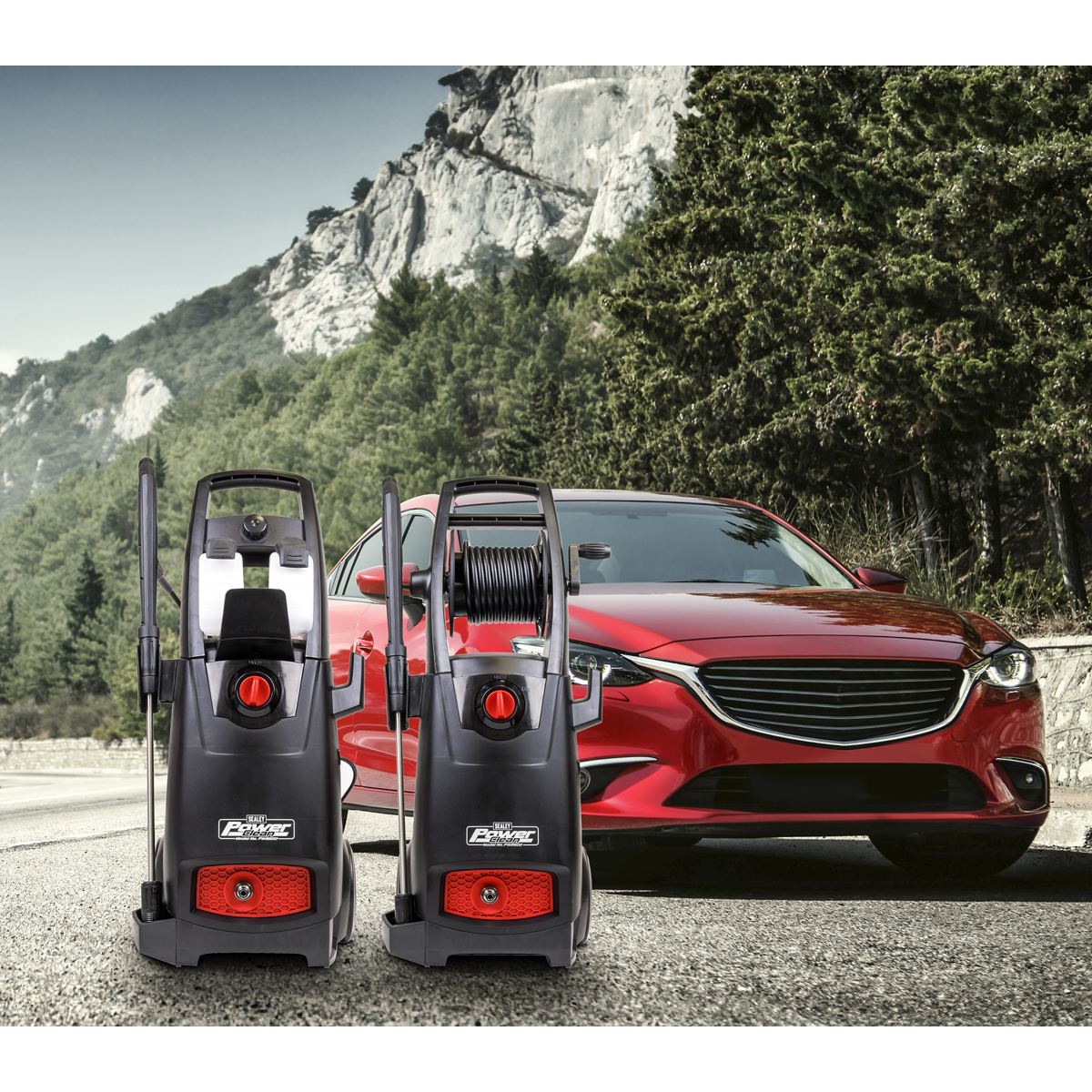 Pressure Washer with TSS & Rotablast® Nozzle 170bar 2500W/230V