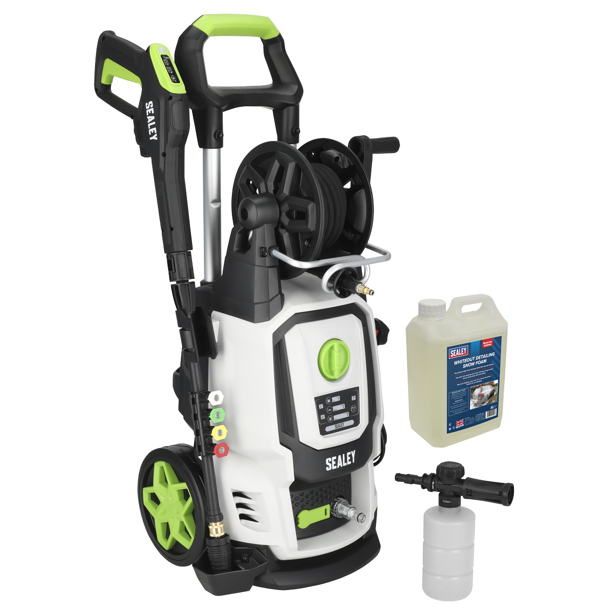 Pressure Washer with Snow Foam 170bar 450L/hr