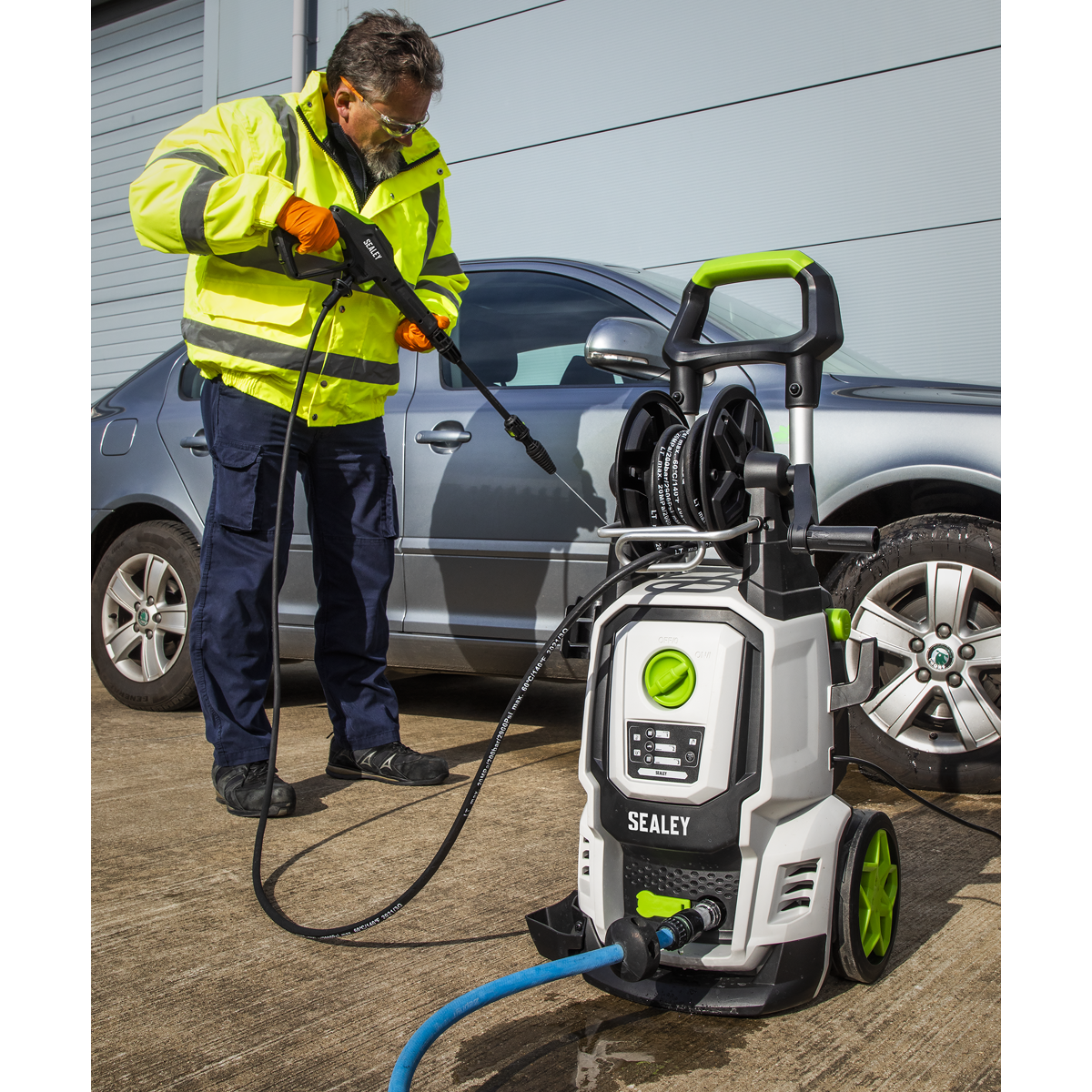 Pressure Washer with Snow Foam 170bar 450L/hr