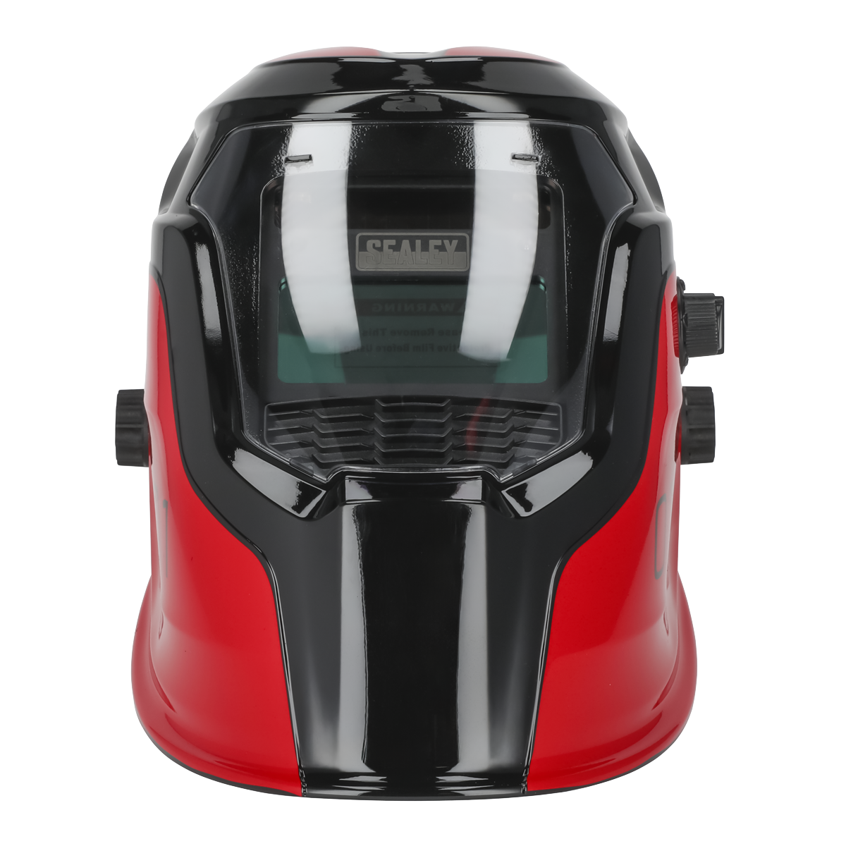 Auto Darkening Welding Helmet Shade 9-13 - Red