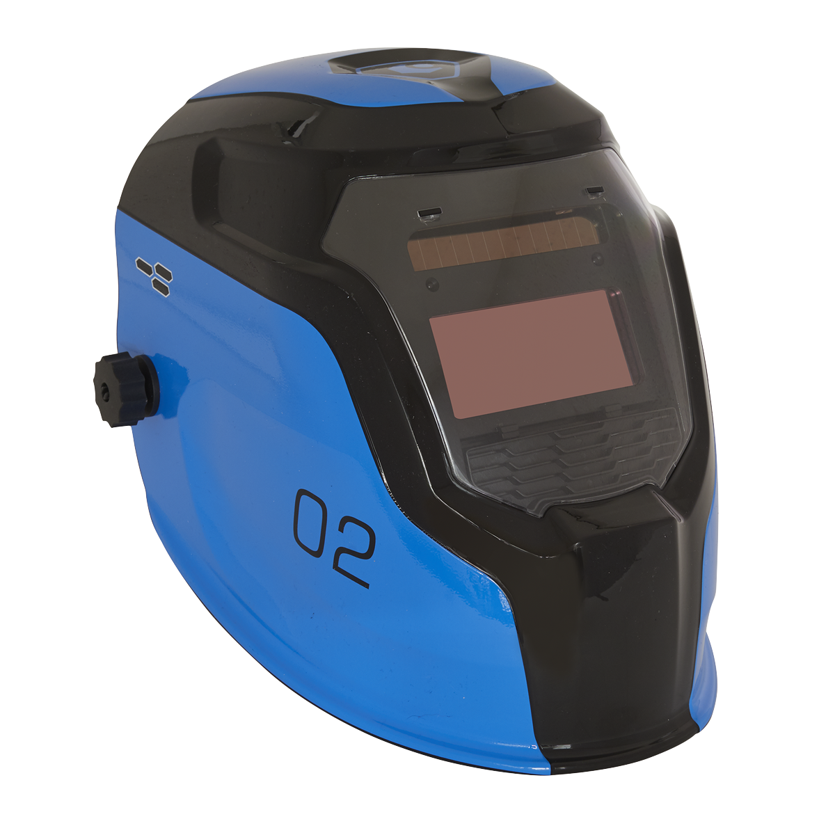 Auto Darkening Welding Helmet, Shade 9-13, Blue (PWH2)