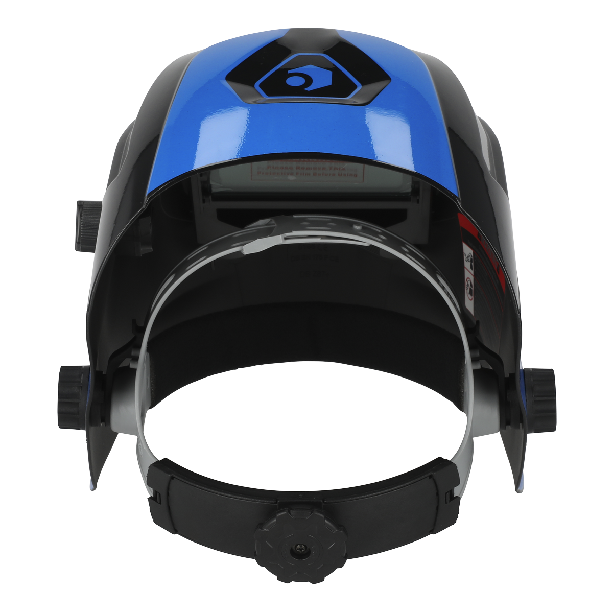 Auto Darkening Welding Helmet, Shade 9-13, Blue (PWH2)