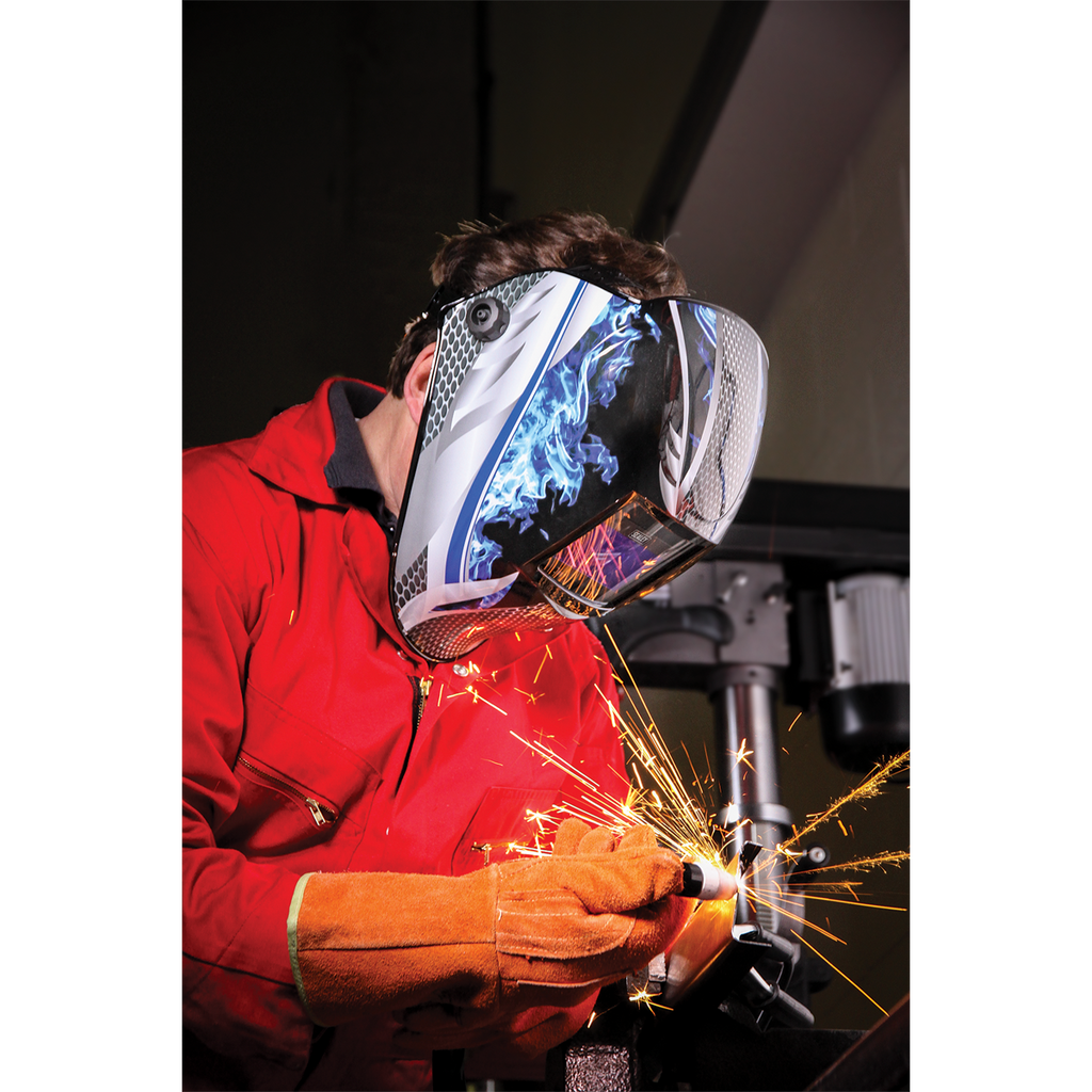 Auto Darkening Welding Helmet, Shade 9-13 (PWH601)