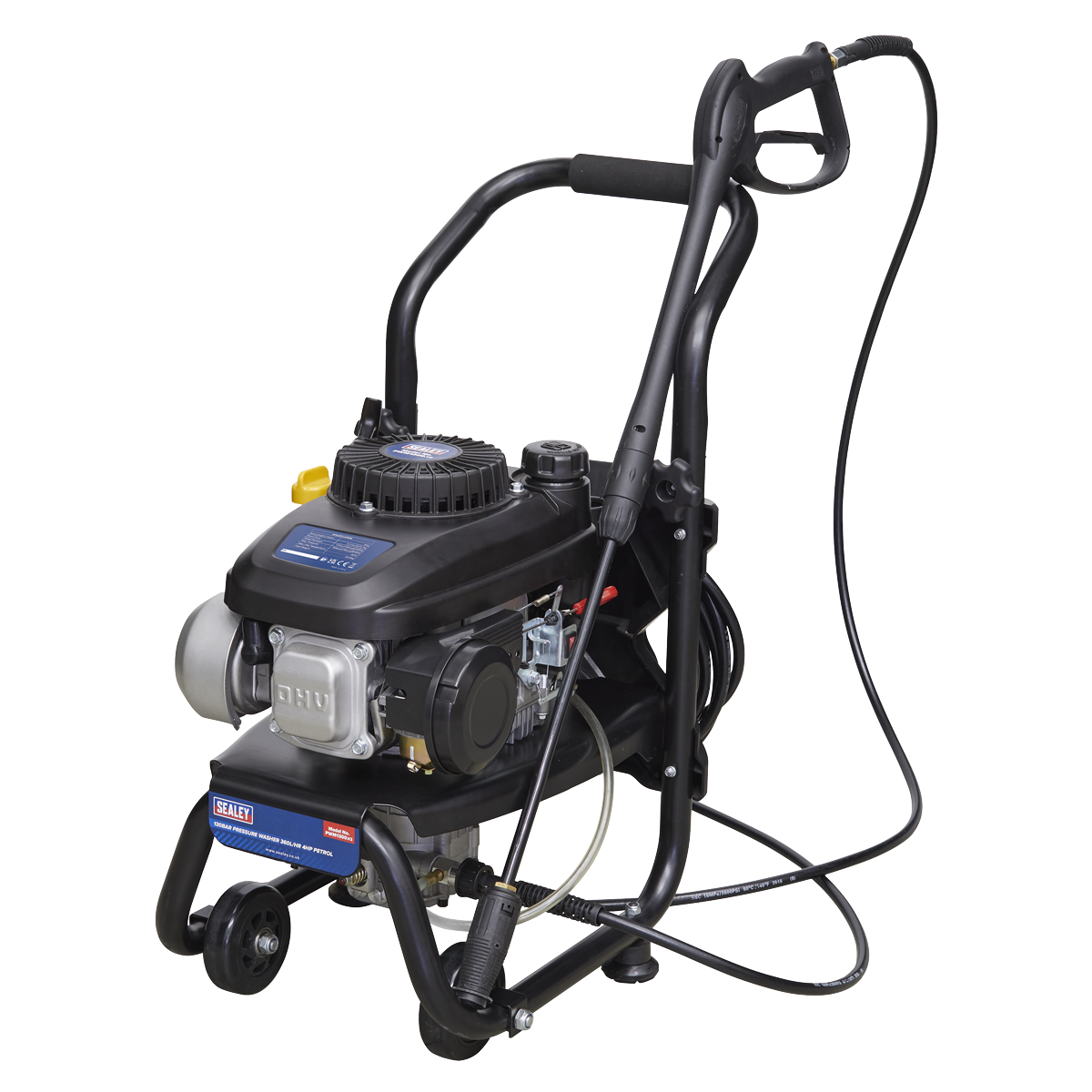 Pressure Washer 150bar 576L/hr 4hp - Petrol