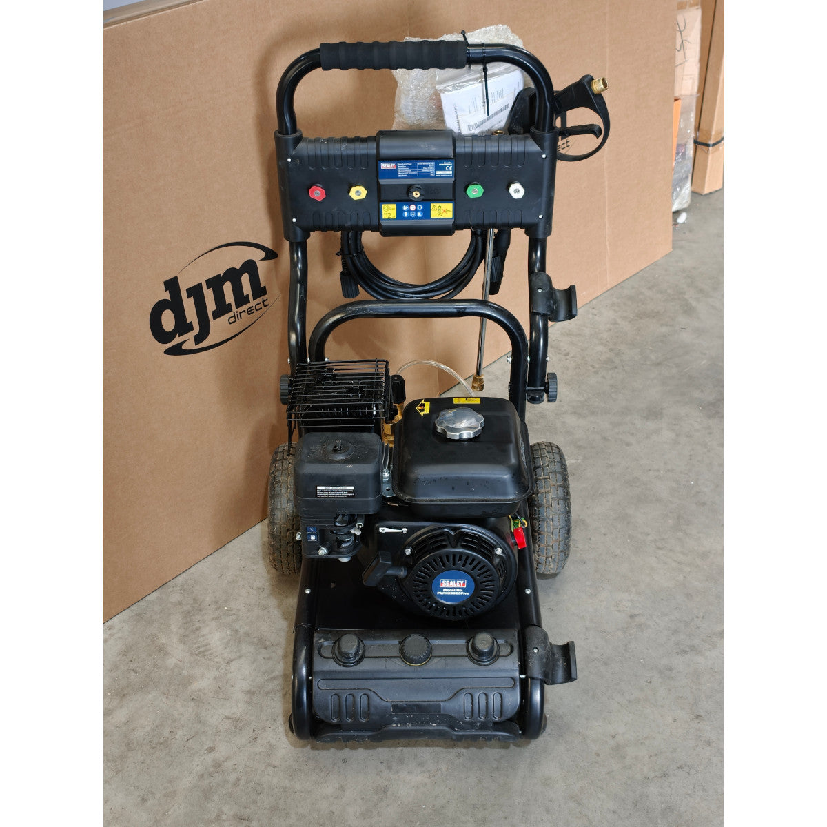 Petrol Self-Priming Pressure Washer, 198bar, 5.8hp (PWM2500SP) (Factory Refurbished B)
