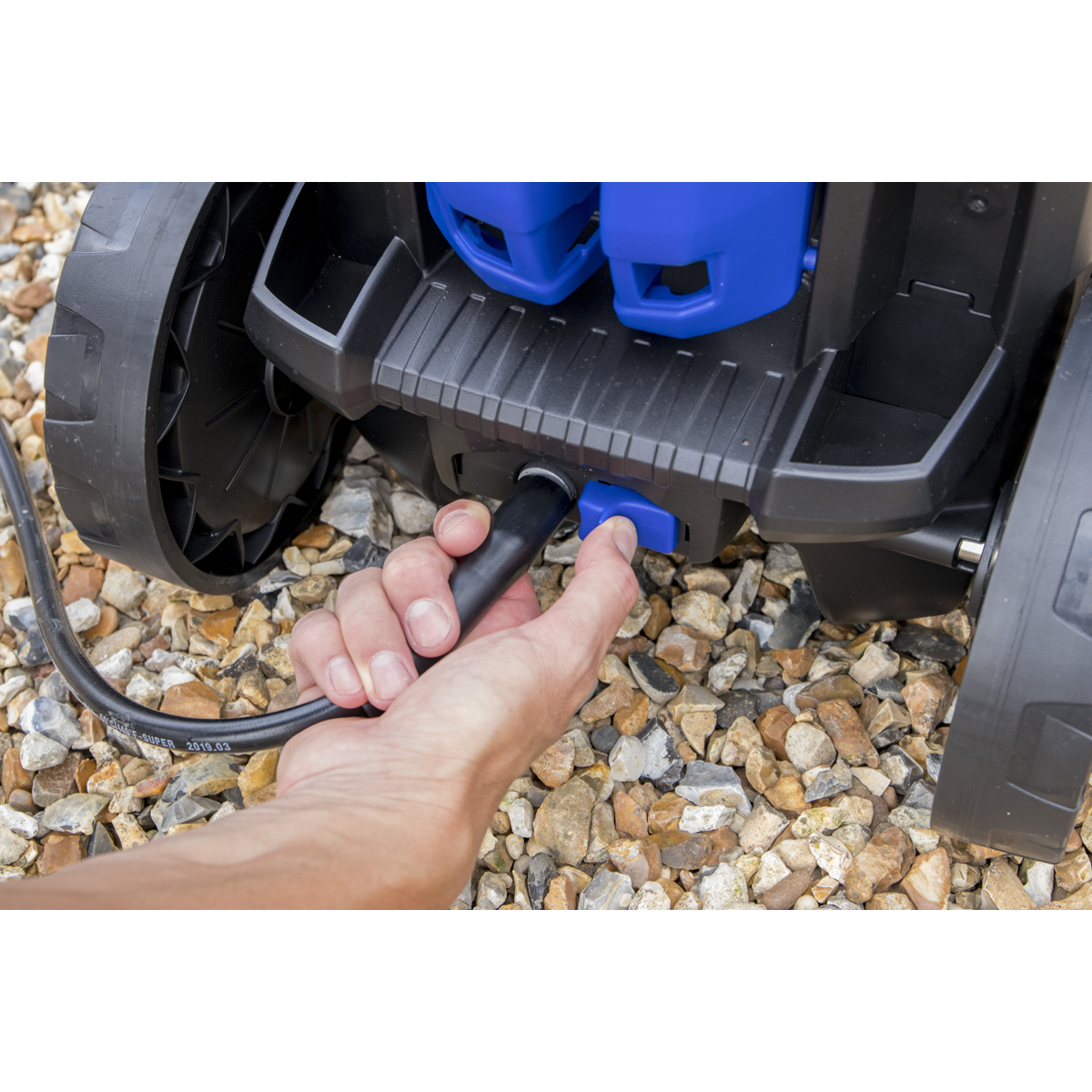 Twin Pump Pressure Washer with TSS & Rotablast® Nozzle 150bar 2500W/230V