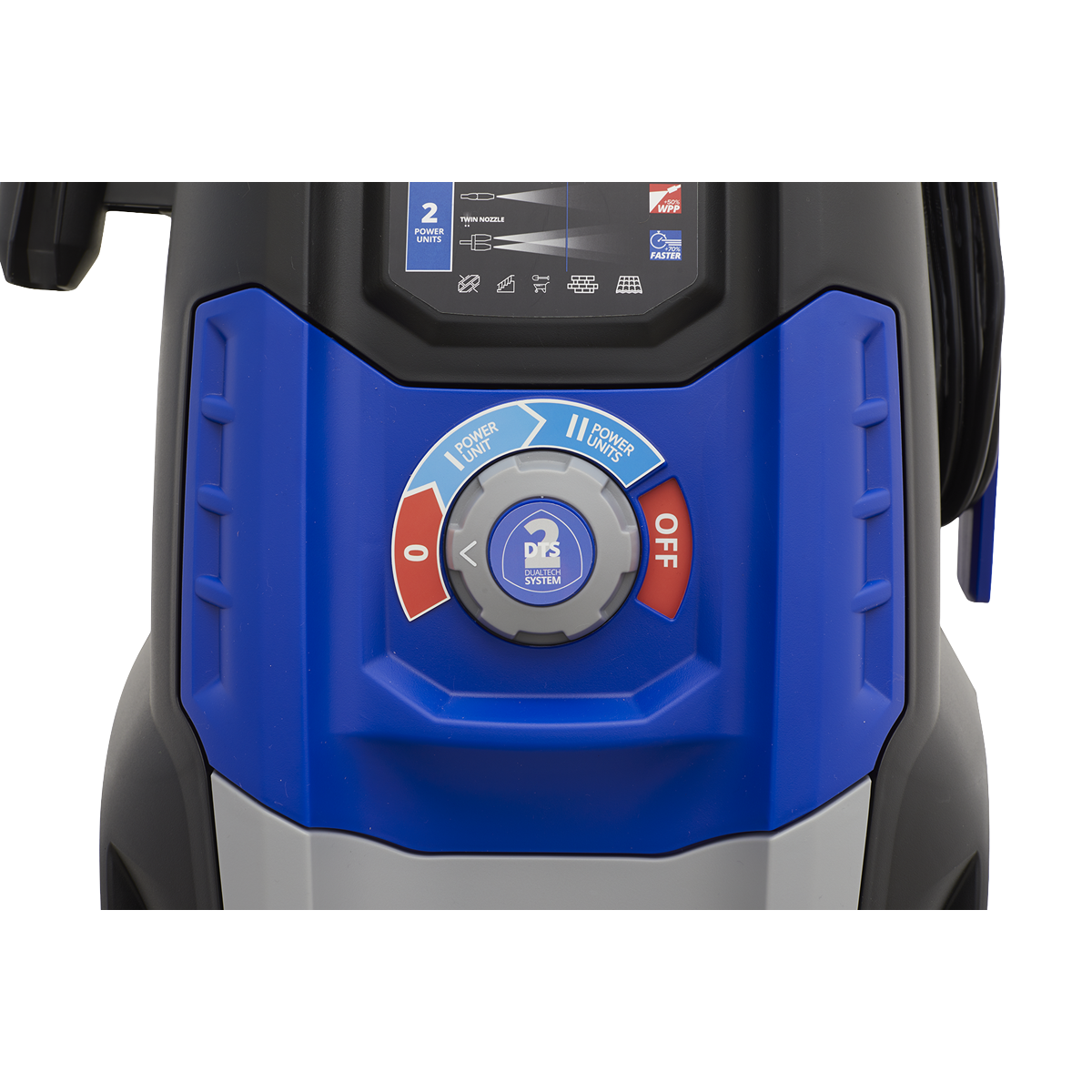 Twin Pump Pressure Washer with TSS & Rotablast® Nozzle 150bar 2500W/230V