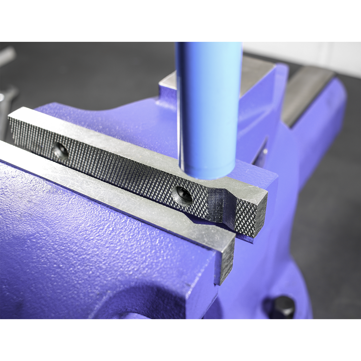 Quick Action Cast Iron Vice with Swivel Base 150mm