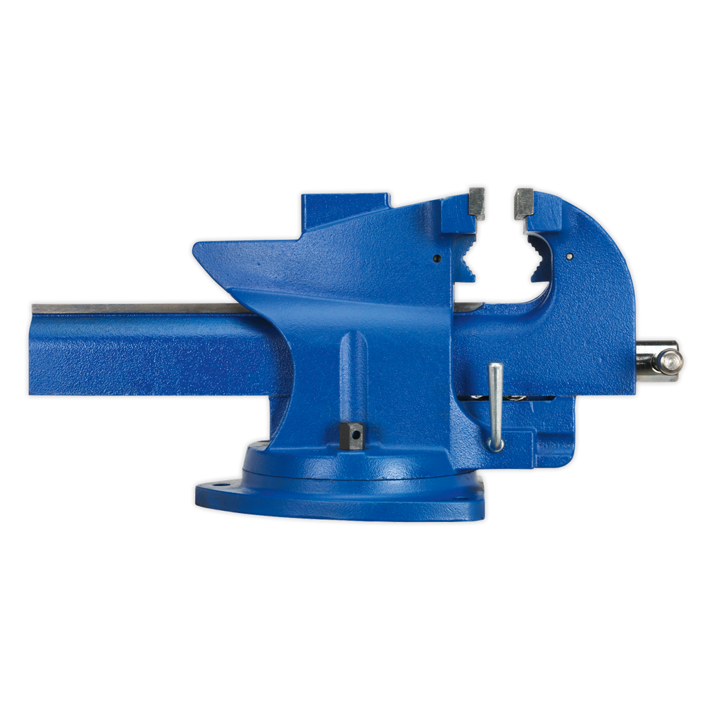 Quick Action Cast Iron Vice with Swivel Base 150mm