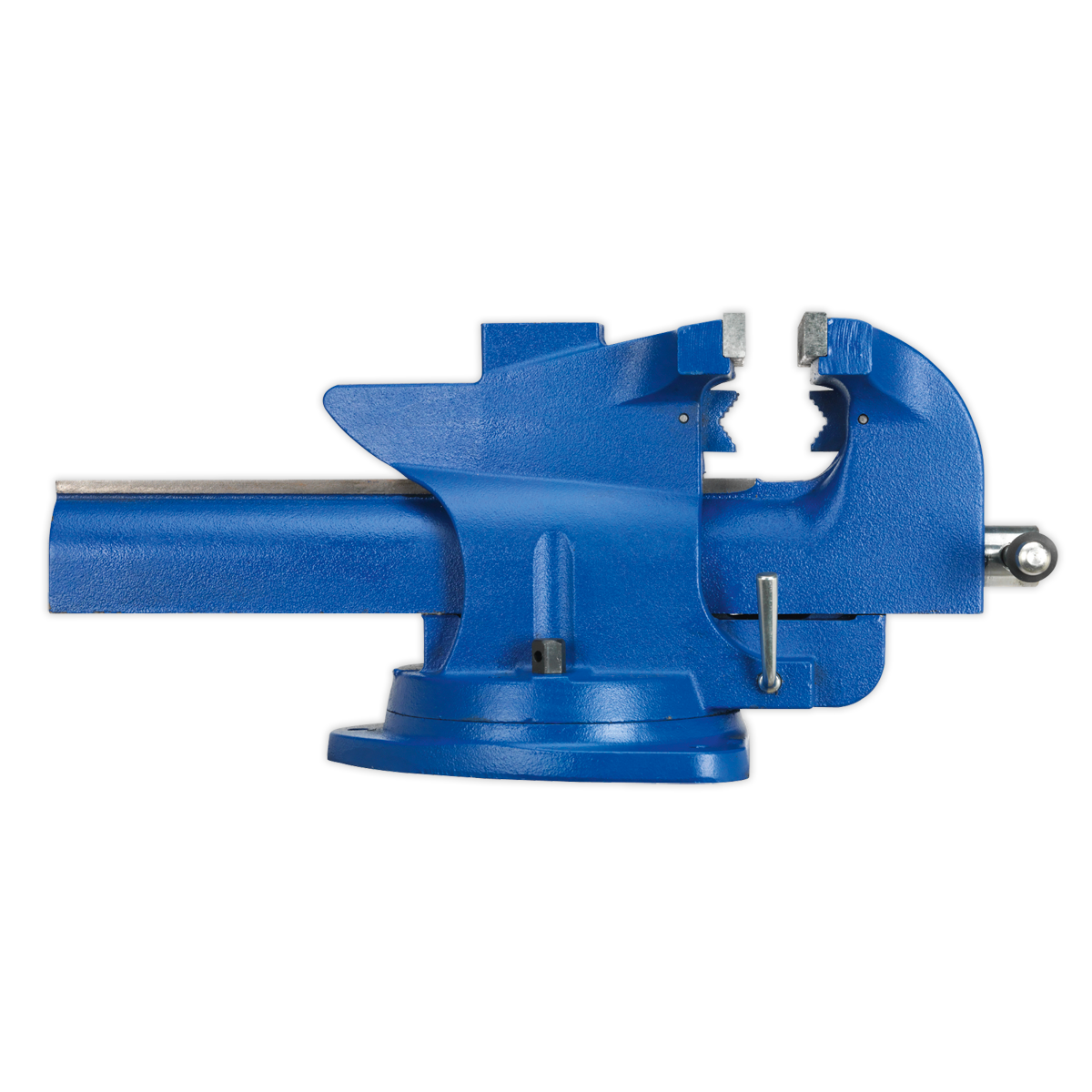 Quick Action Cast Iron Vice with Swivel Base 200mm