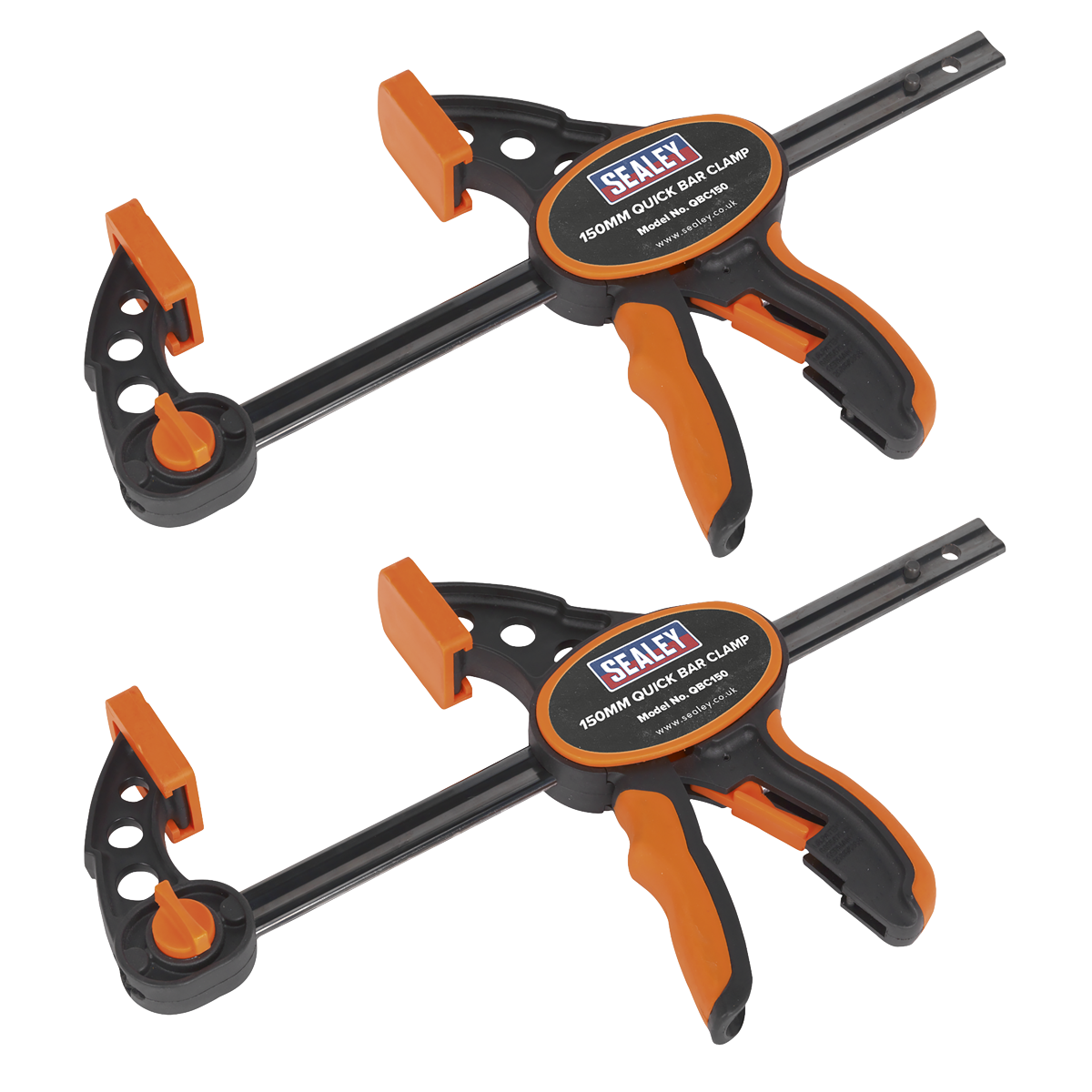 Quick Bar Clamp Set 150mm 2pc