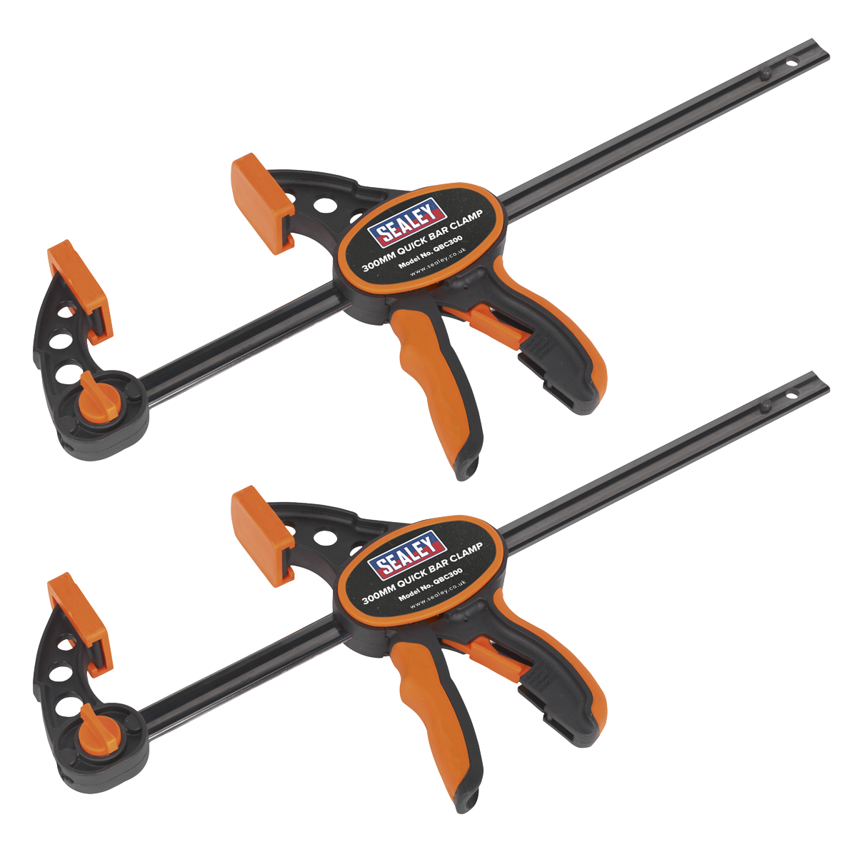 Quick Bar Clamp Set 300mm 2pc
