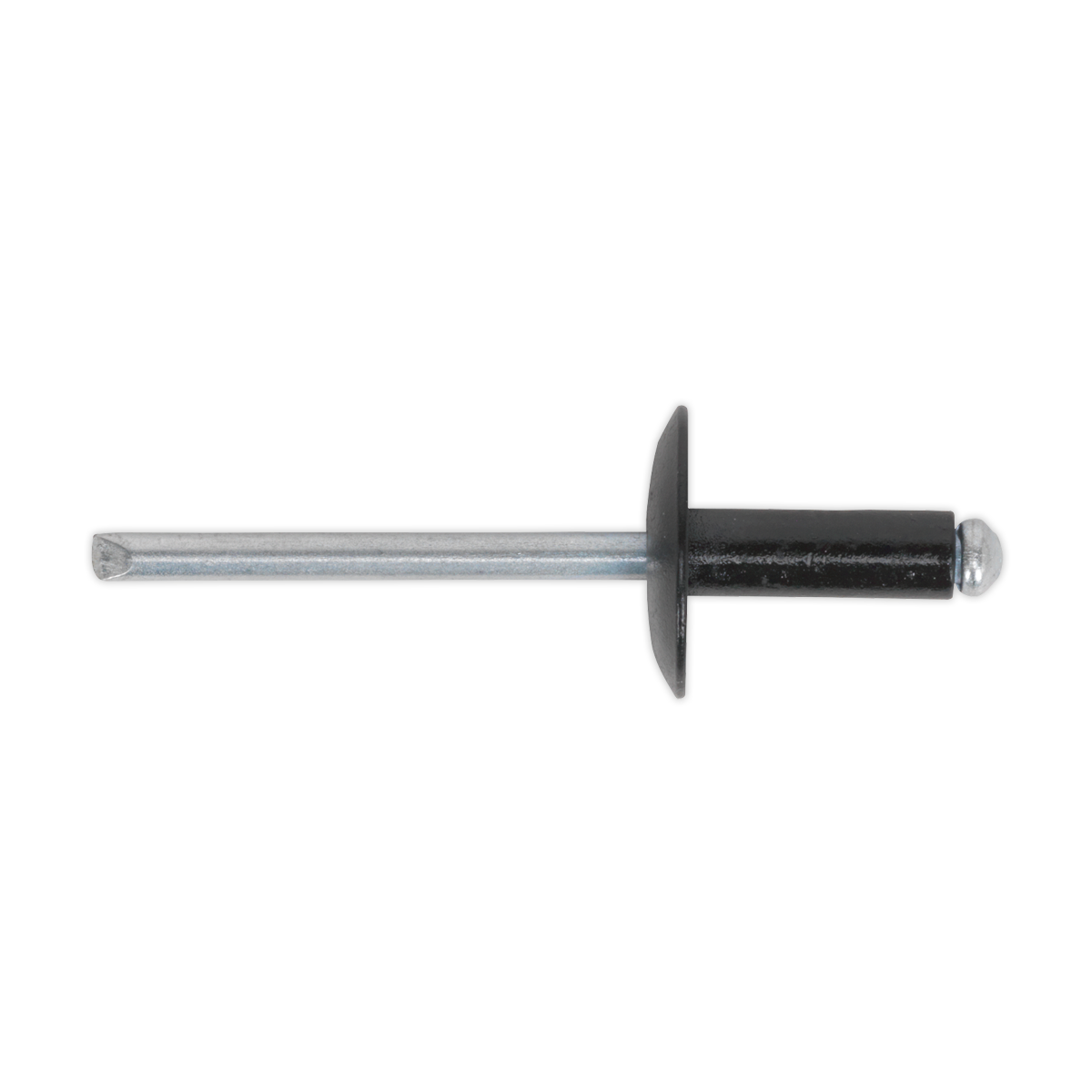 Aluminium Large Flange Rivet 3.2 x 10mm, Black - Pack of 200