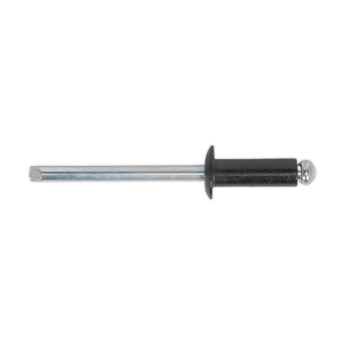 Aluminium Standard Flange Rivet 4 x 10mm, Black - Pack of 20