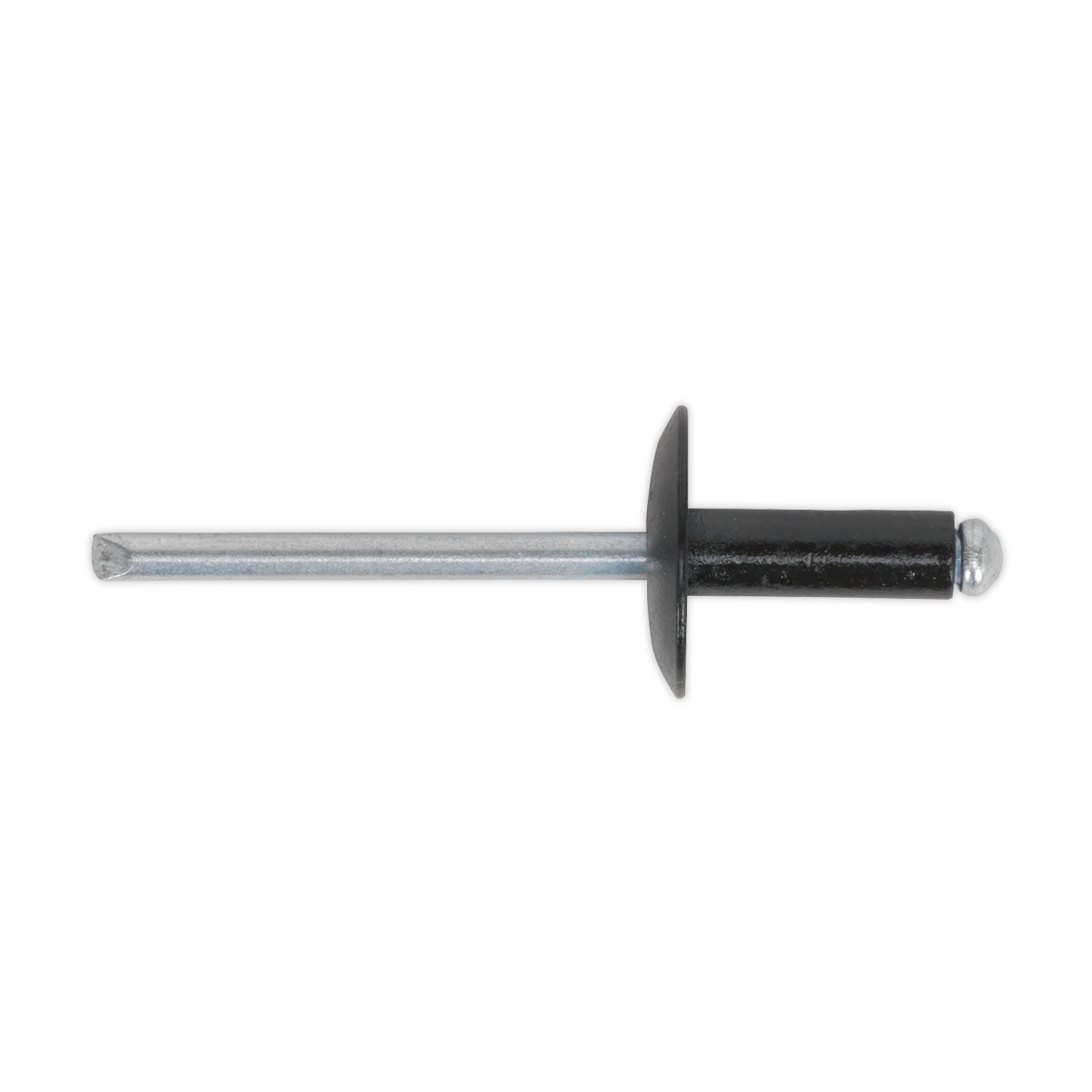 Aluminium Large Flange Rivet 4.8 x 18mm, Black - Pack of 200