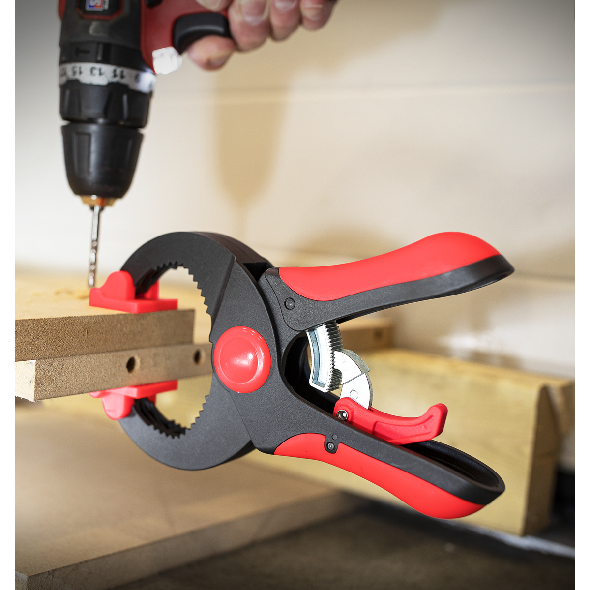 Ratchet Clamp Set 45mm 4pc