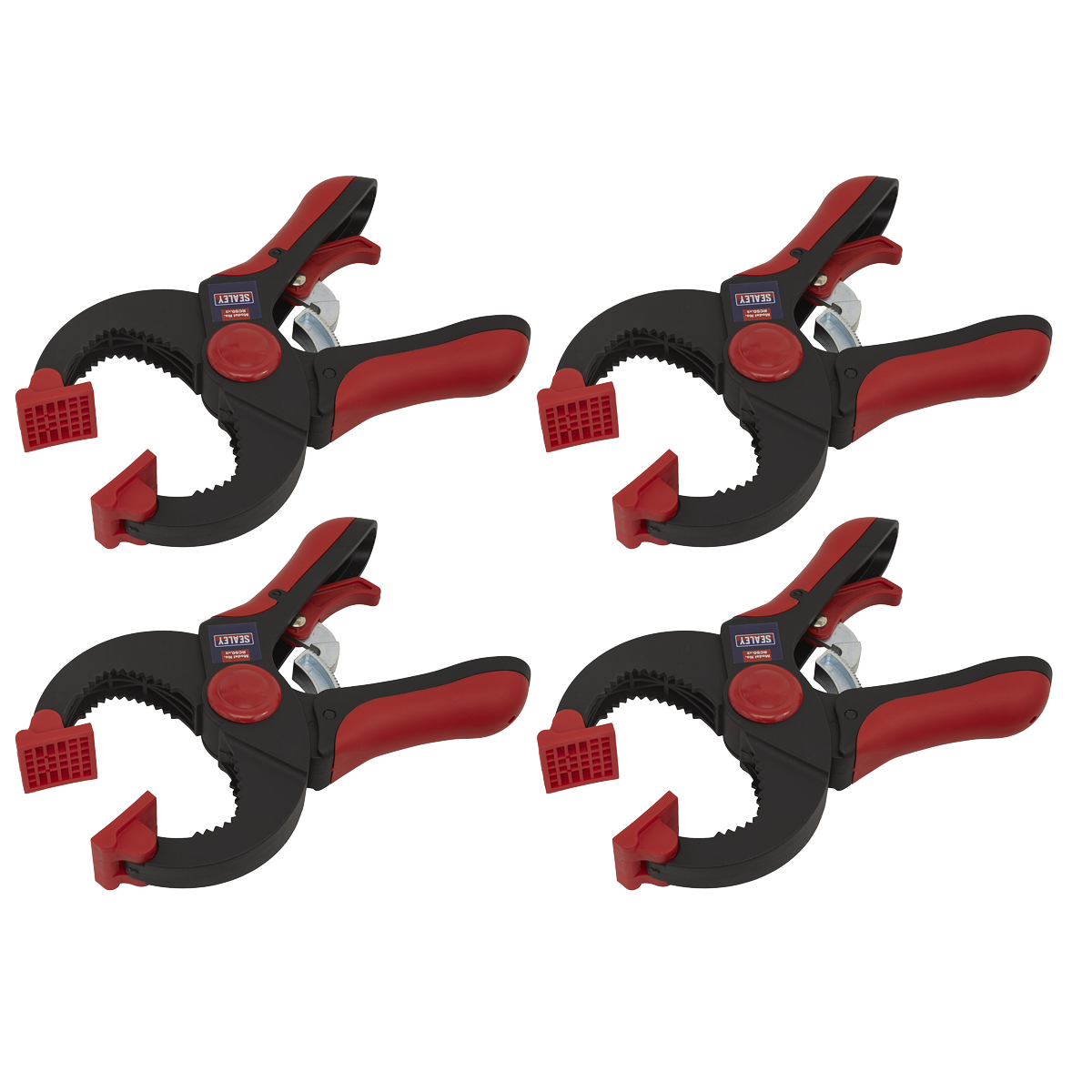 Ratchet Clamp Set 45mm 4pc