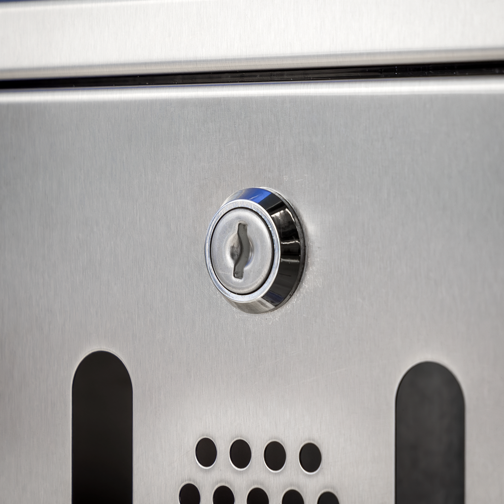 Cigarette Bin Stainless Steel