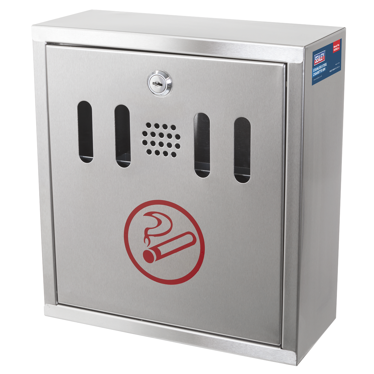 Cigarette Bin Stainless Steel