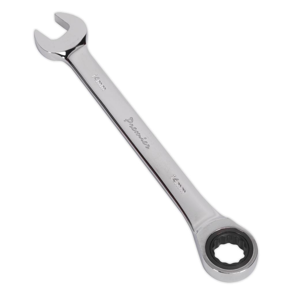 Premier Combination Ratchet Spanner 14mm