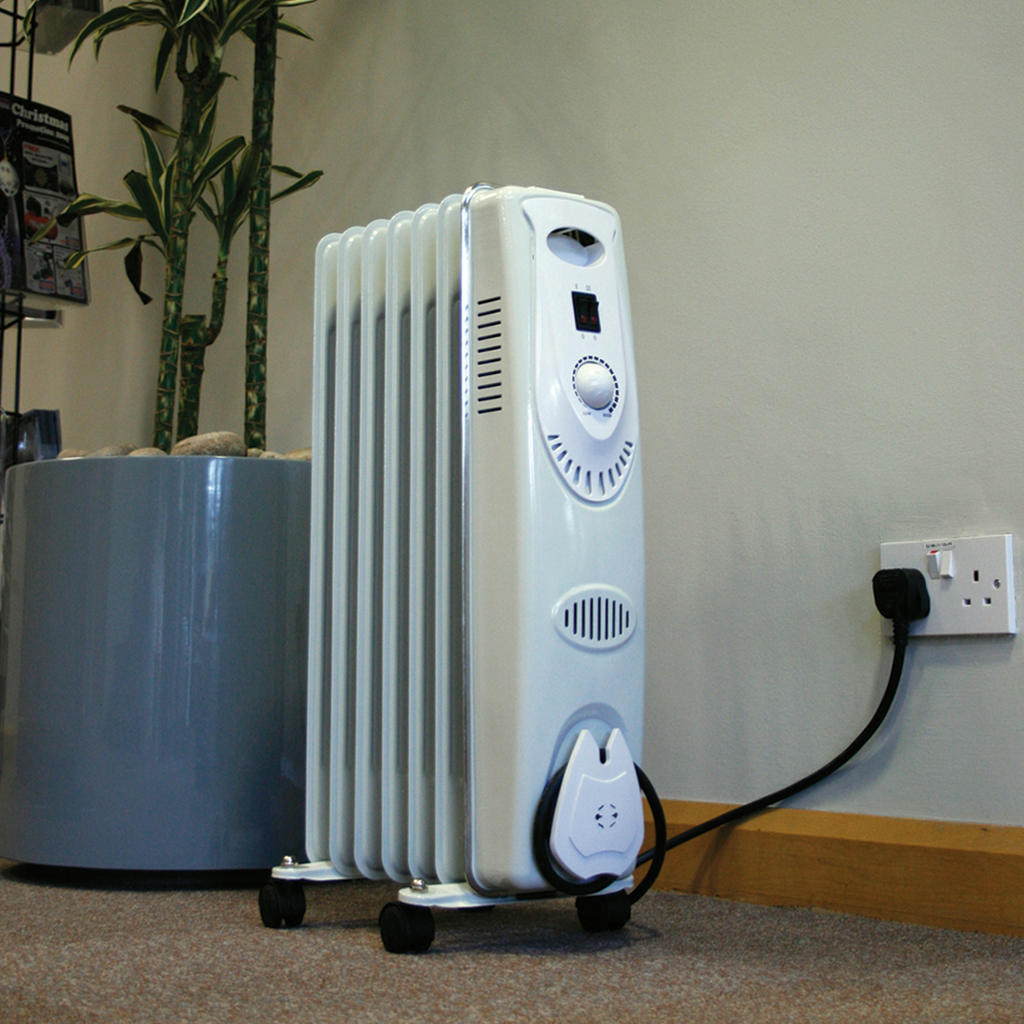 Oil Filled Radiator, 7-Element, 1500W (RD1500)