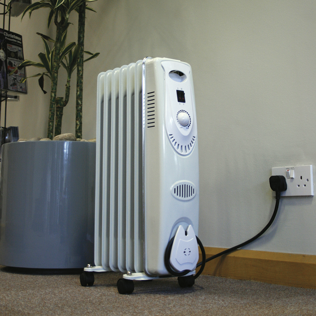 Oil Filled Radiator, 7-Element, 1500W (RD1500)