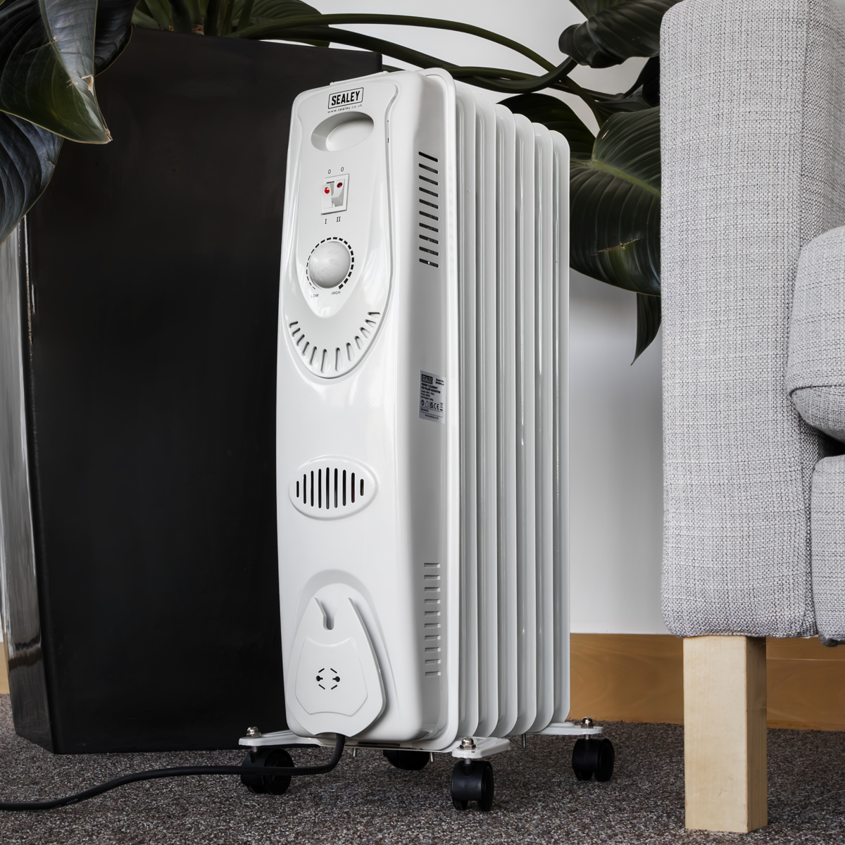 Oil Filled Radiator, 7-Element, 1500W (RD1500)