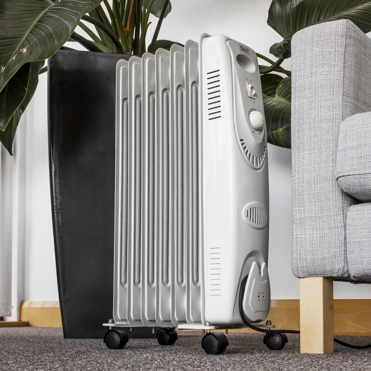 Oil Filled Radiator, 7-Element, 1500W (RD1500)