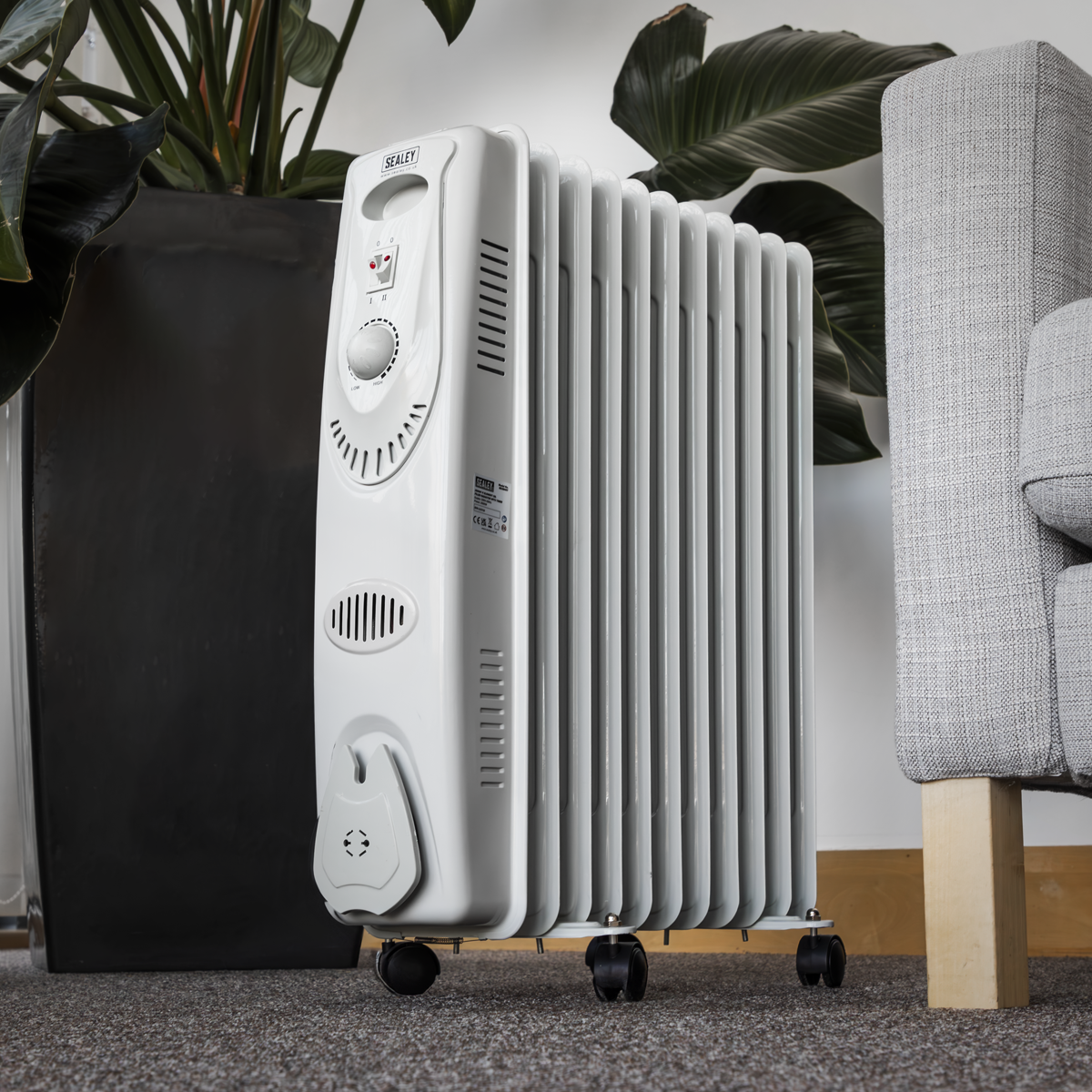 Oil-Filled Radiator, 11-Element, 2500W (RD2500)