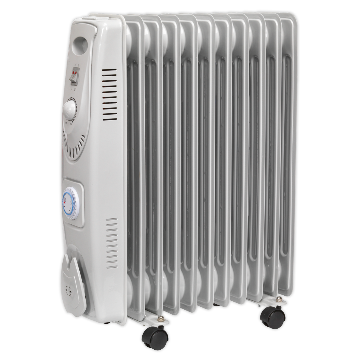 11-Element Oil Filled Radiator with Timer 2500W/230V