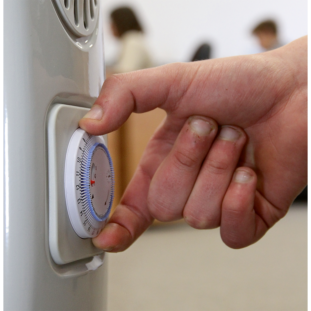 Oil Filled Radiator with Timer, 11-Element, 2500W (RD2500T)