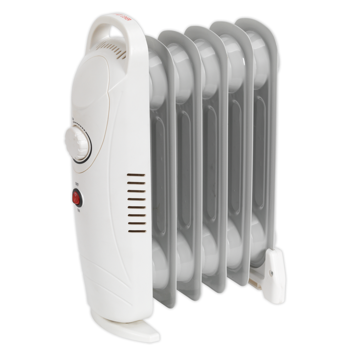 6-Element Oil-Filled Mini Radiator 800W/230V