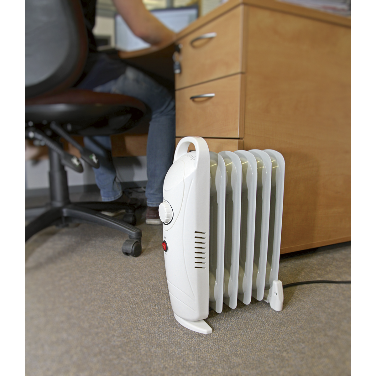 Oil-Filled Mini Radiator, 6-Element, 800W (RD800)