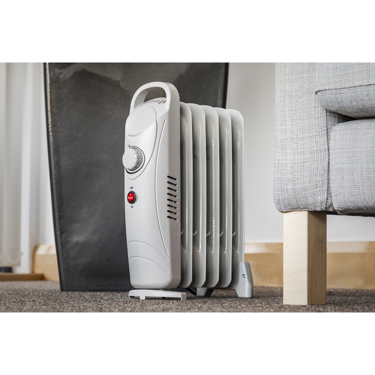 Oil-Filled Mini Radiator, 6-Element, 800W (RD800)