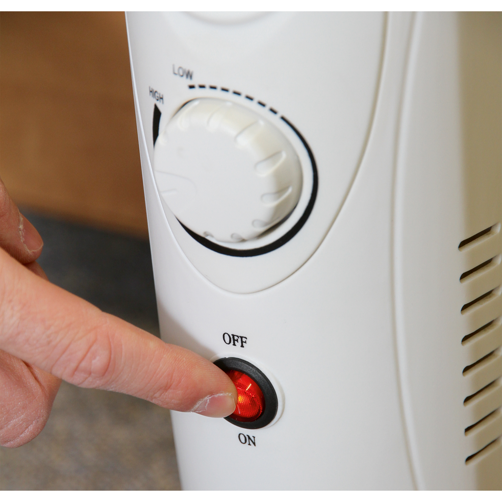Oil-Filled Mini Radiator, 6-Element, 800W (RD800)