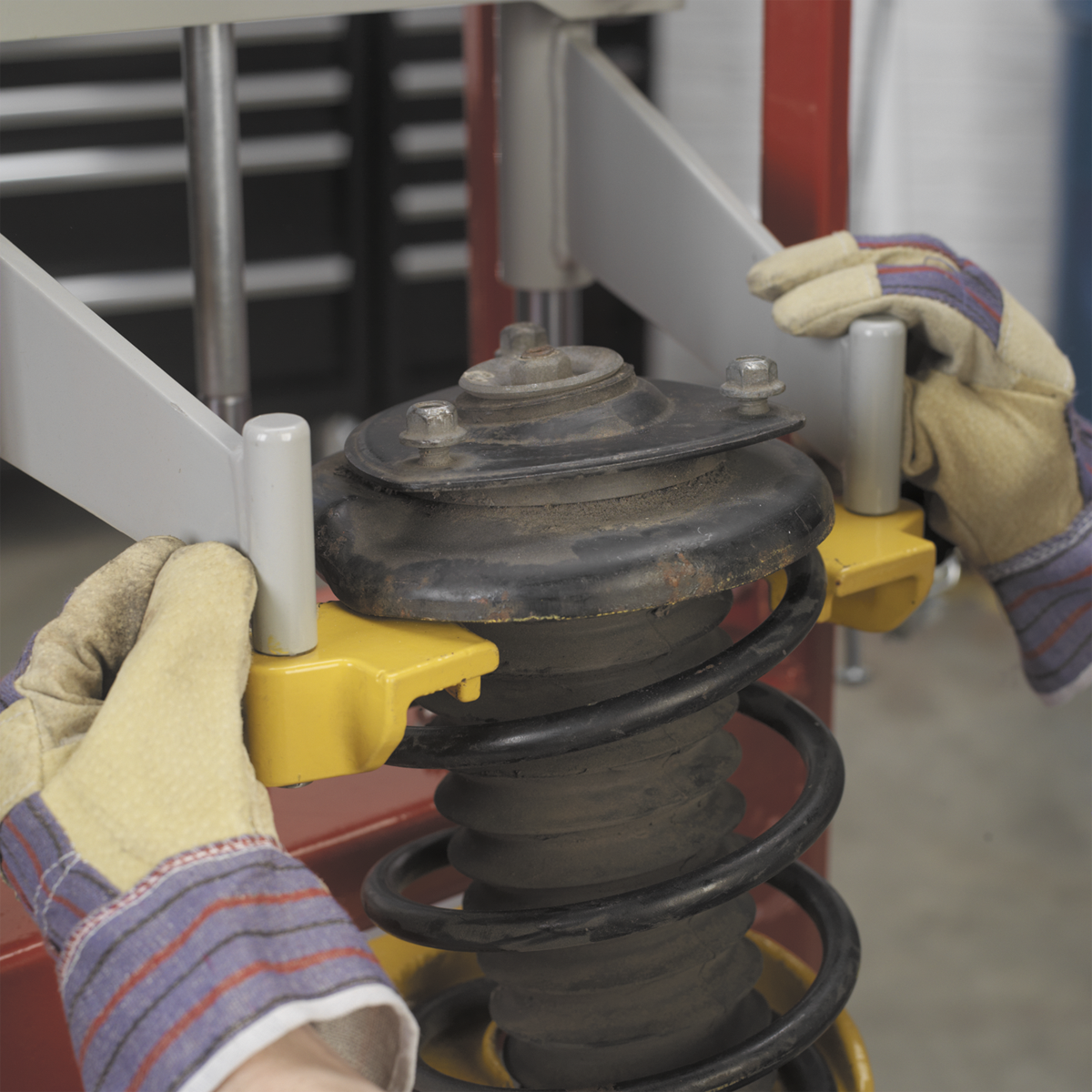 Air Operated Coil Spring Compressor 1000kg