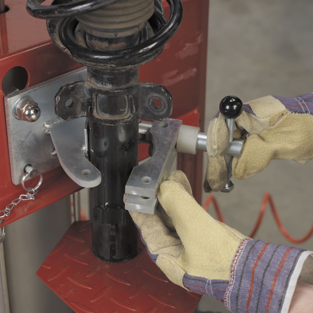Air Operated Coil Spring Compressor 1000kg