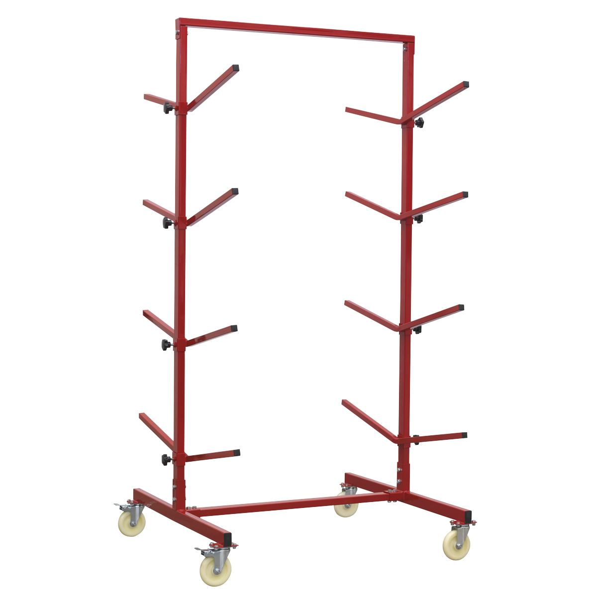 4-Level Double-Sided Bumper Rack